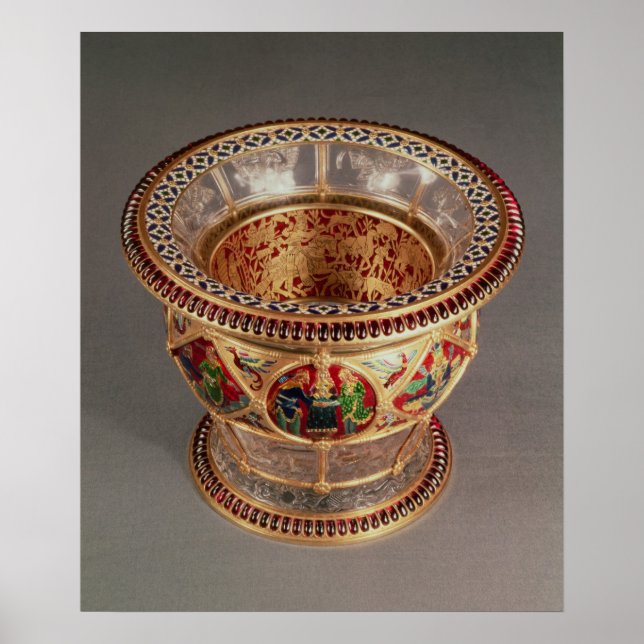 Pôster Caixa com plique-a-jour e cloisonne (Frente)