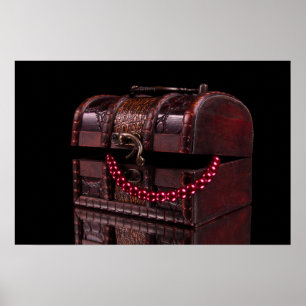 Poster Caixa com tesouros