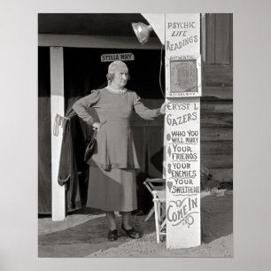 Pôster Caixa de fortuna, 1938. Foto do vintage