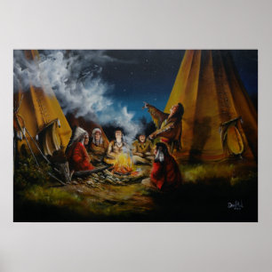 Poster Caixa de história