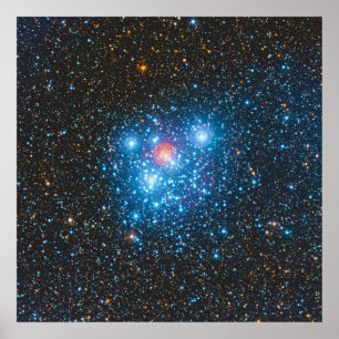Pôster Caixa de Joias Kappa Crucis Star Cluster NGC 4755