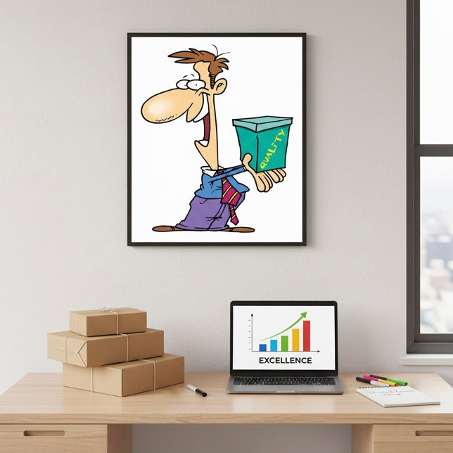 Poster Caixa De Qualidade (Criador carregado)