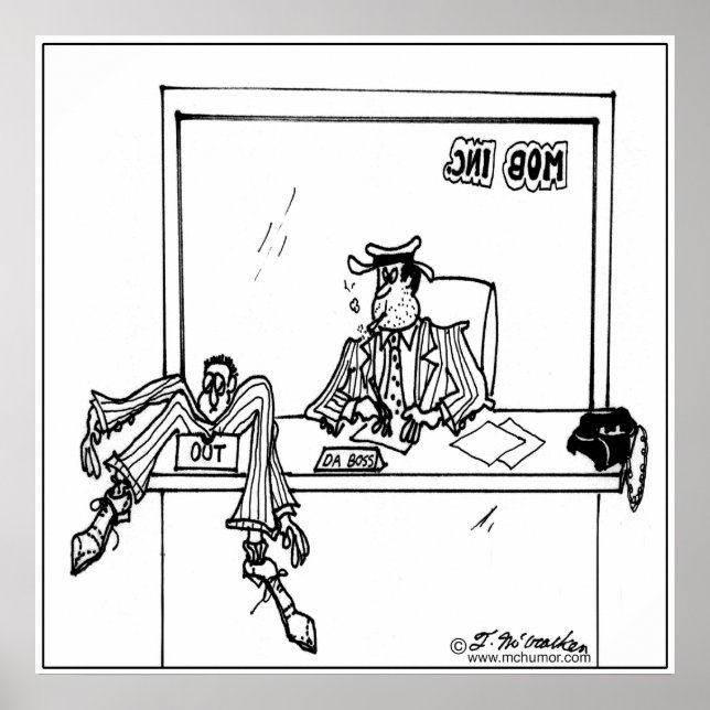 Poster Caixa de saída de um lagosta (Frente)