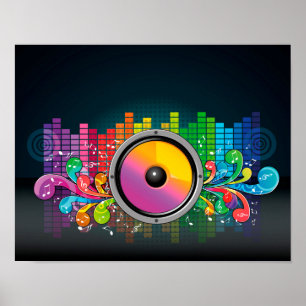 Poster Caixa de som
