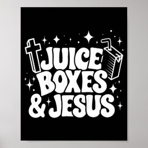 Poster Caixa de Suco Infantil Herói e Jesus Conscientizaç