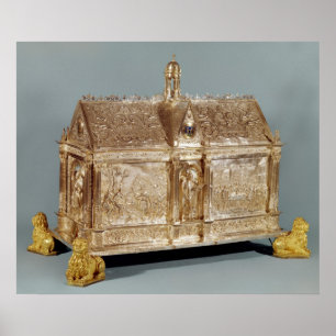 Pôster Caixa do relicário de St. Macairius de Ghent, 161