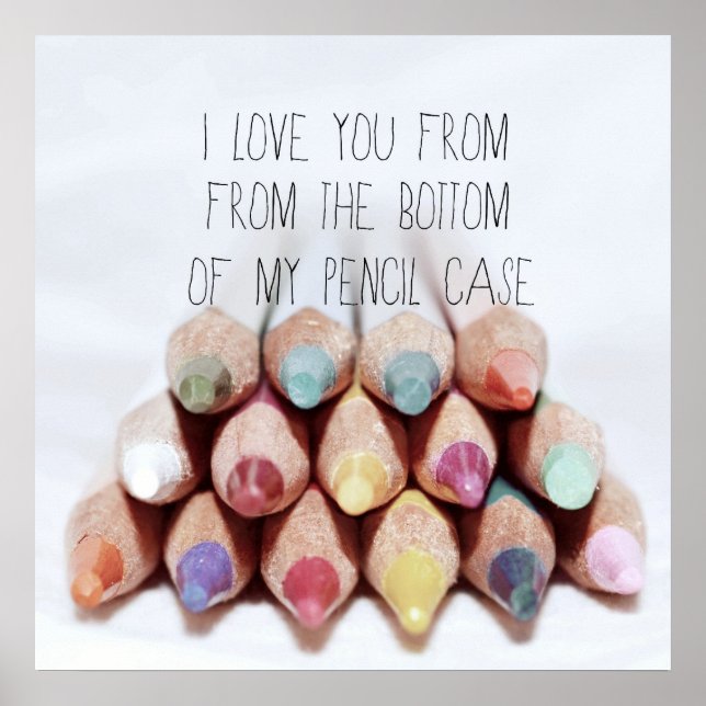 Poster ...Caixa Lápis (Frente)