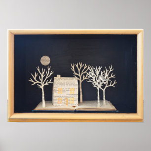 Poster Caixa leve 2012 da casa de campo