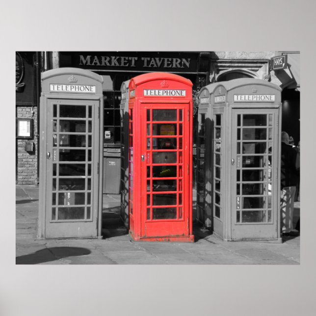 Poster Caixa Telefônica Durham (Frente)