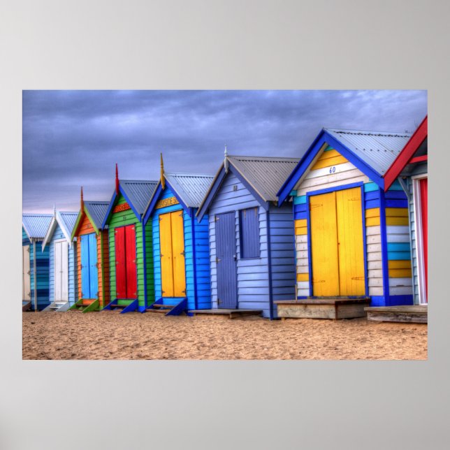 Pôster Caixas de banho (Frente)