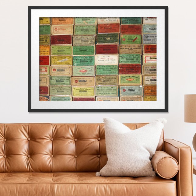 Pôster Caixas de Shotshell antigas (Criador carregado)