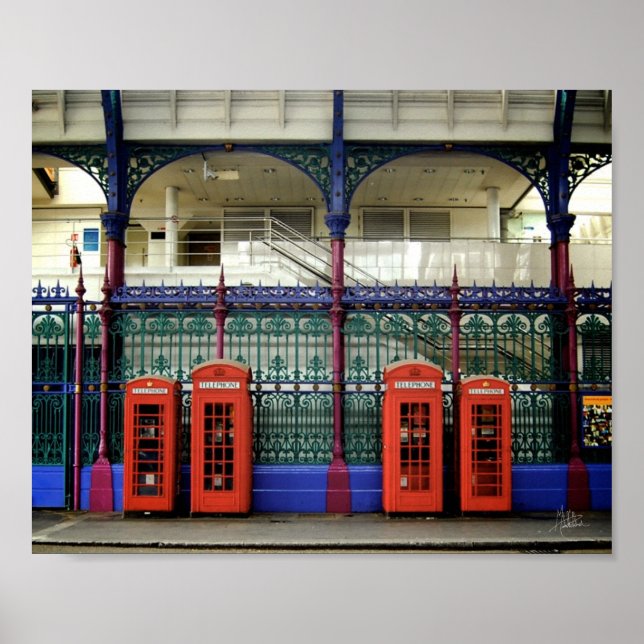 Poster Caixas de Telefone, Smithfield [Impressão de Arte] (Frente)