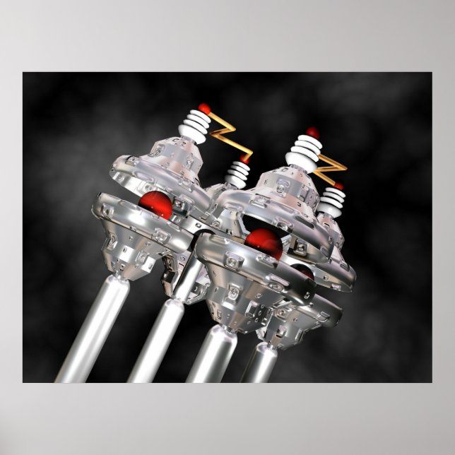 Pôster Caixas Elétricas (Frente)