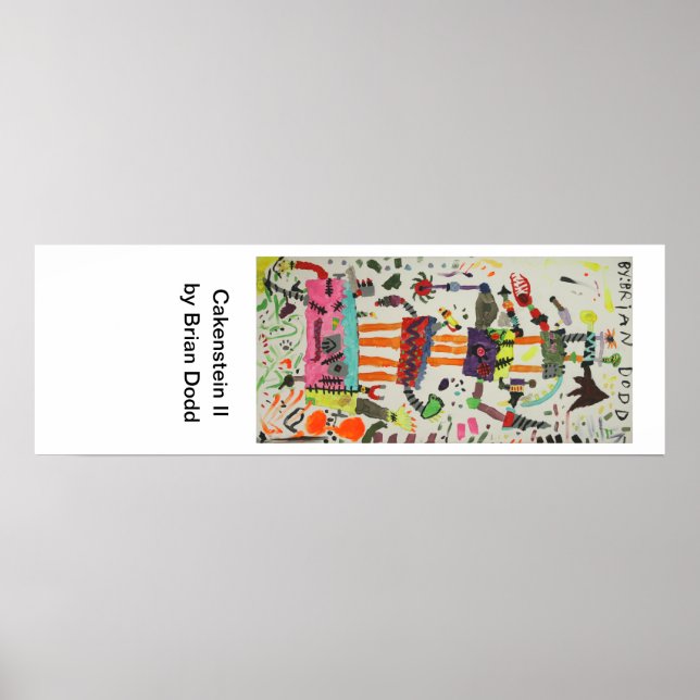 Pôster Cakenstein II (Frente)