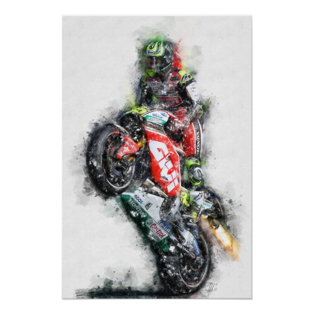 Pôster Cal Crutchlow (Frente)