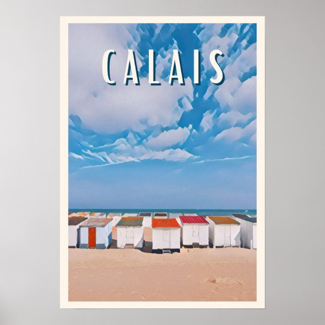 Poster Calais Photo Vintage (Frente)