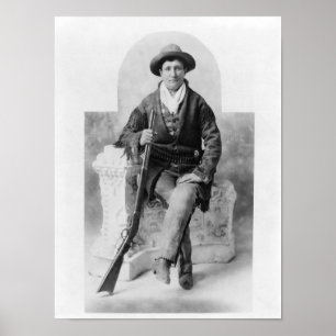 Poster Calamity Jane Com Seu Rifle
