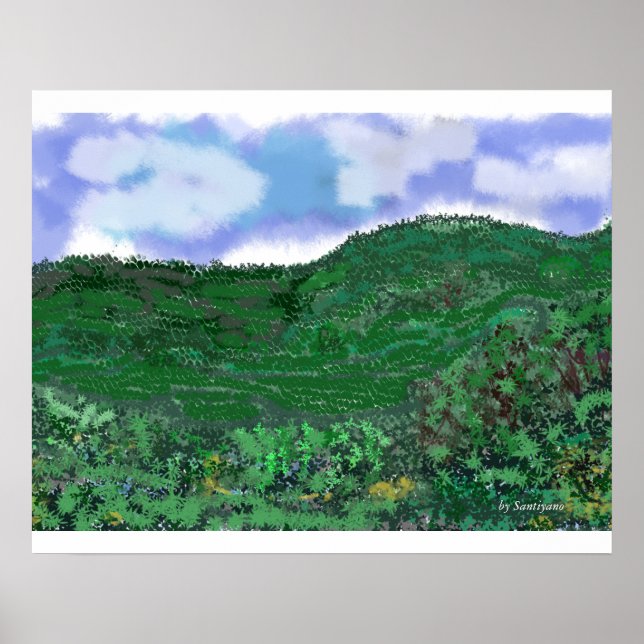 Poster Calanques (Frente)