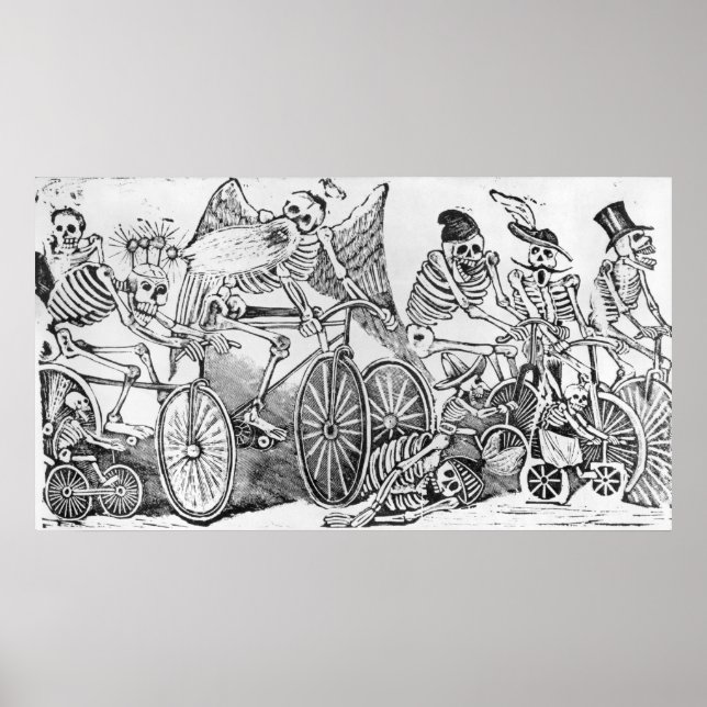 Poster Calavera do século 20 (Frente)