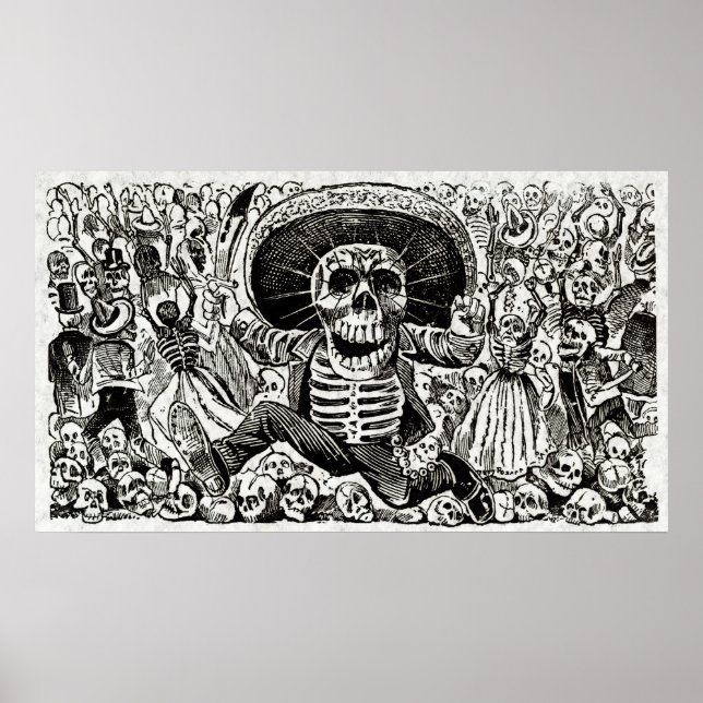 Poster Calaveras Oaxaquena (Frente)