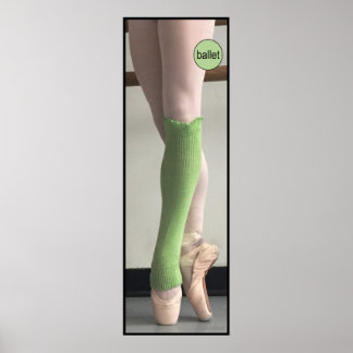 Poster Calçado de Balés ponteiro