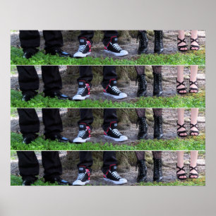 Poster Calçados de casamento