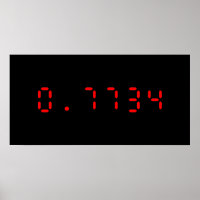 Calculadora de LED Hello | 0,7734