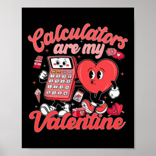 Poster Calculadoras São Meu Professor de Matemática no Di