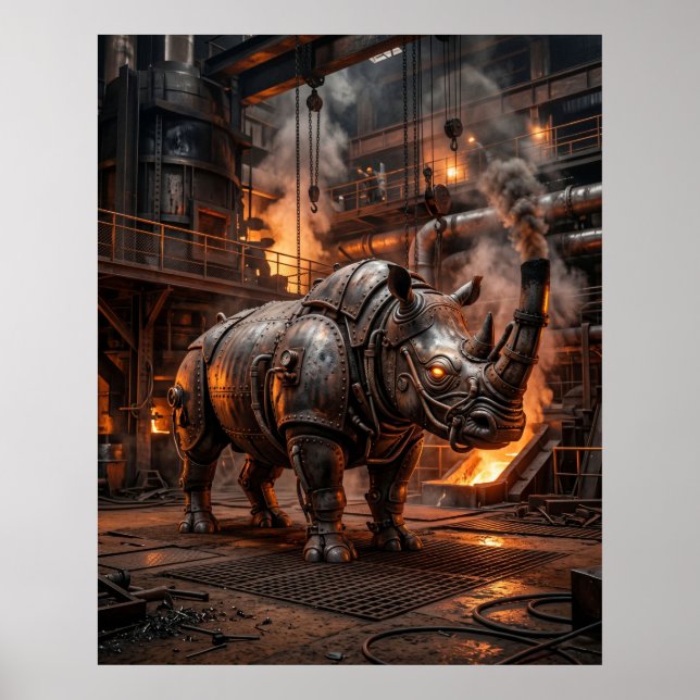 Poster Caldeira Rhino Charge (Frente)