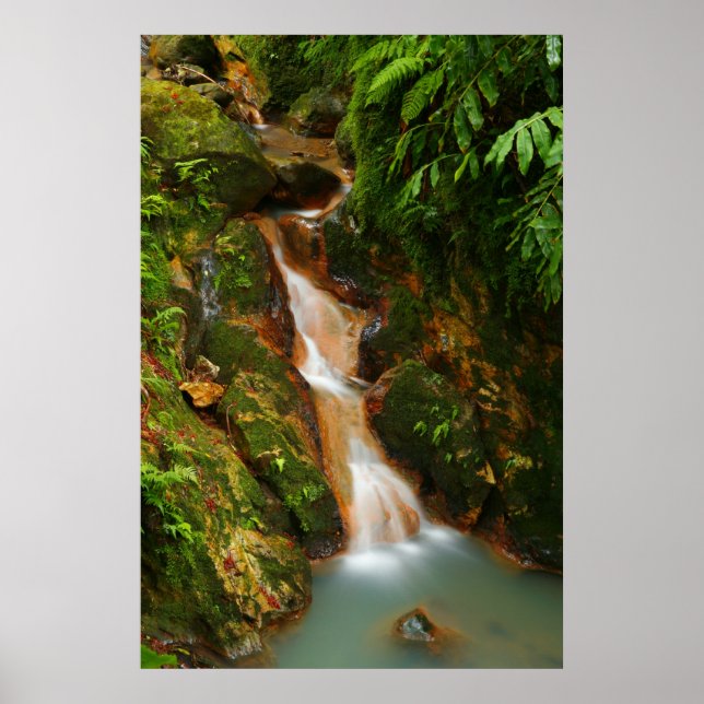 Pôster Caldeira Velha, Açores (Frente)