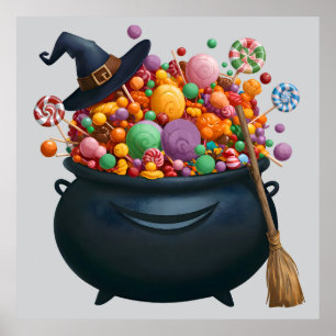 Poster Caldeirão de Giggle & Gummies