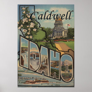 Poster Caldwell, Idaho - grandes cenas da letra