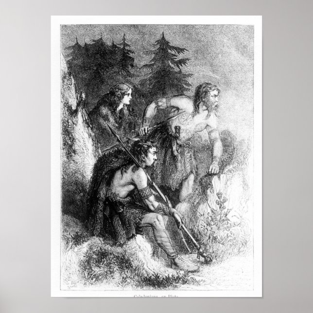 Pôster Caledonianos ou Picts (Frente)