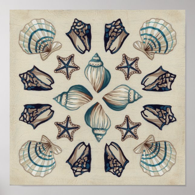 Pôster Caleidoscópio Costeiro (Frente)