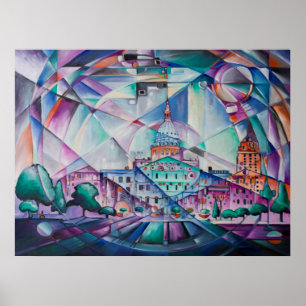 Poster "Caleidoscópio político" por Timothy Orikri