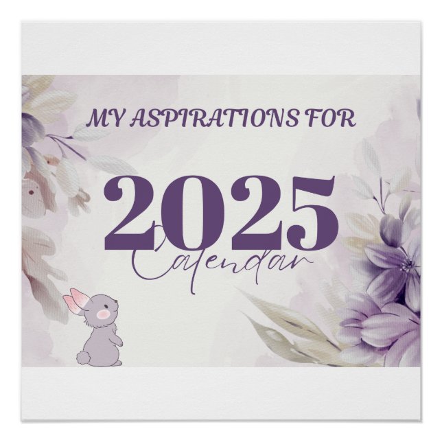 Pôster Calendário (Frente)