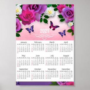 Poster Calendário 2021