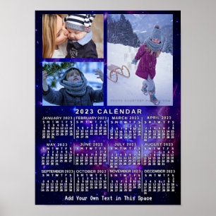 Poster Calendário 2023 (Veja a Descrição para a Versão Ma