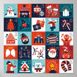 Poster Calendário Avançado