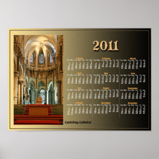 Poster Calendário da Catedral