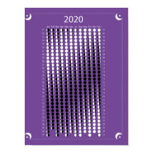 Calendário da Lua 2020 - Roxo