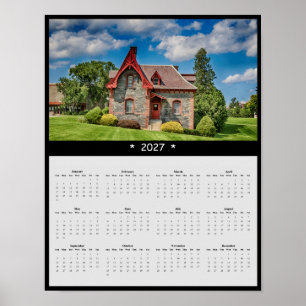Poster Calendário de Parede 2027 Casa de São Pedro - Mari