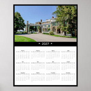 Poster Calendário de Parede da Casa FDR 2027 - Vale do Hu
