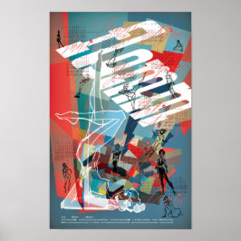 Poster CALENDÁRIO de pin-up 2024 da FLOMMus