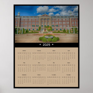 Poster Calendário do Muro do Instituto Culinário da Améri