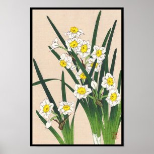 Poster Calendário Floral do Japão Kawarazaki Shodo Japão