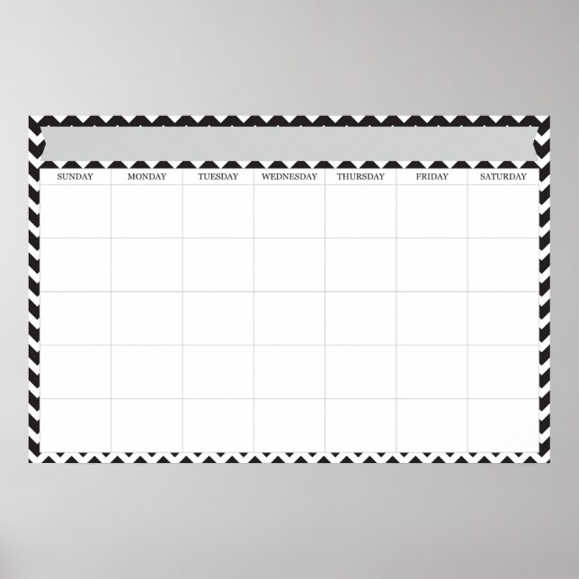 Poster Calendário Gigante (Frente)