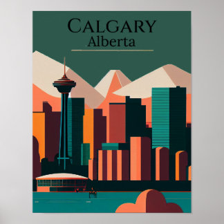 Poster Calgary Minimalist