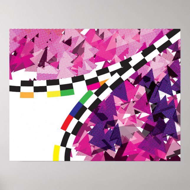 Pôster Calibragem das cores (Frente)