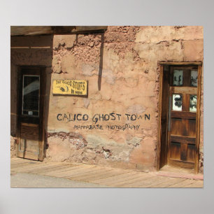 Pôster Calico Ghost Town Poster!